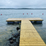 Båtbrygga 2,4 x 6,0m - vår starkaste brygga