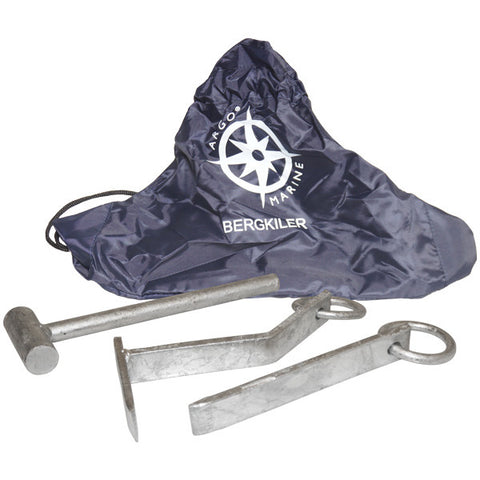 Bergkil för förtöjnig i berg