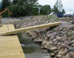 Landgång Eco 1 x 3 meter inkl beslag